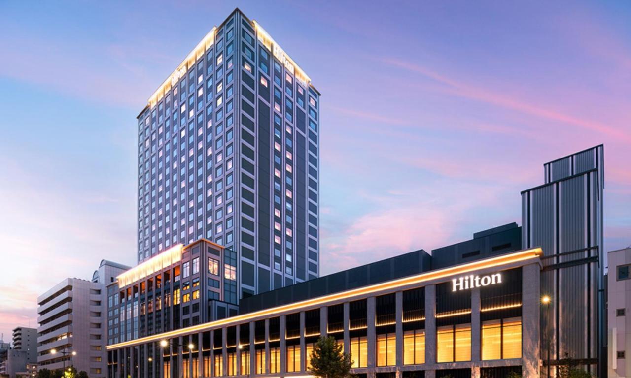 Hilton Hiroshima Hotell Exteriör bild